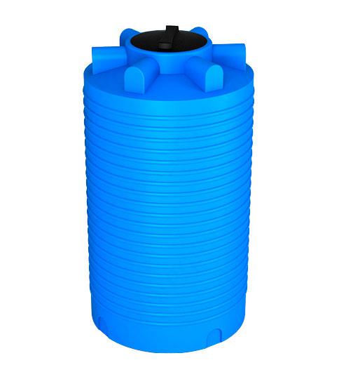 Вертикальная пластиковая емкость для воды ЭВЛ-Т-500 л