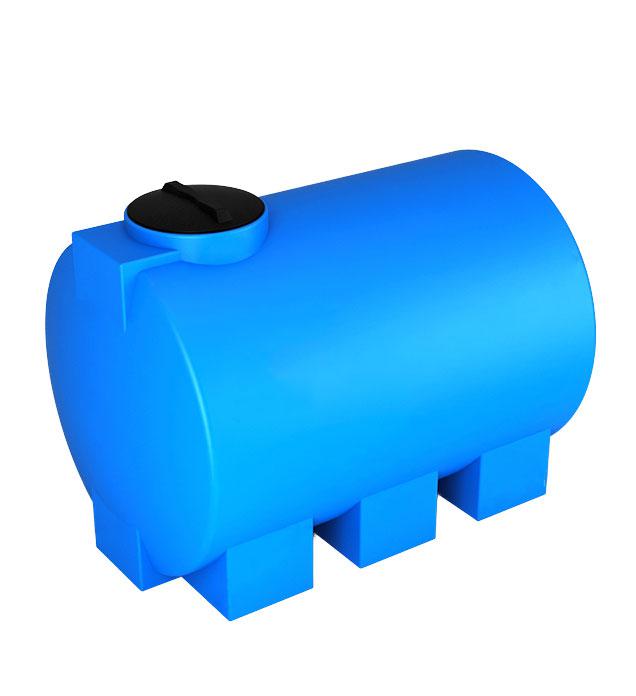 Горизонтальный пластиковый бак для воды ЭВГ-2000 л