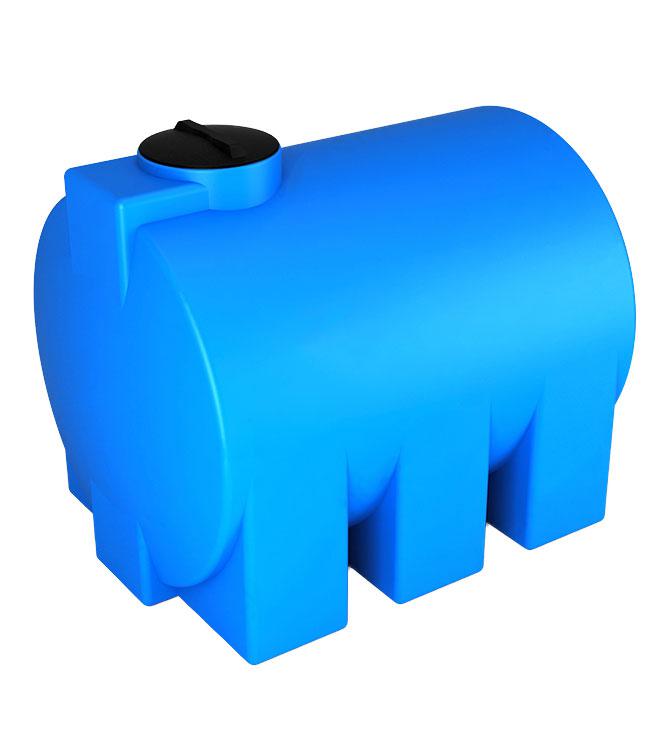 Горизонтальный пластиковый бак для воды ЭВГ-3000 л