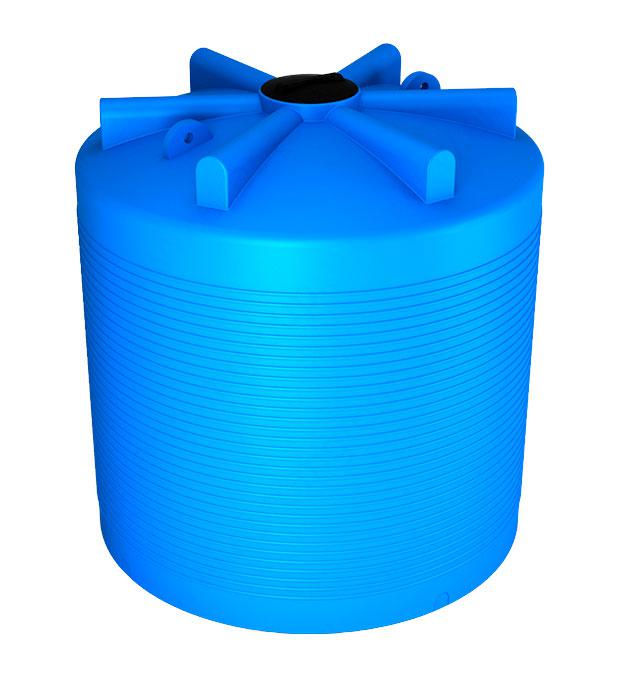 Вертикальная пластиковая емкость для воды ЭВЛ-7500 л