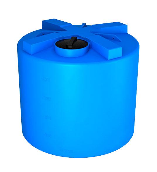 Вертикальная пластиковая емкость для воды TH-5000 л